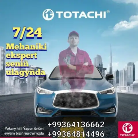 TOTACHI AWTO ŞAYLAR WE YAGLAR.