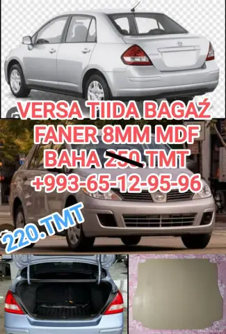 VERSA TIIDA BAGAŹ FANER MDF 8MM, WE KOWRIK