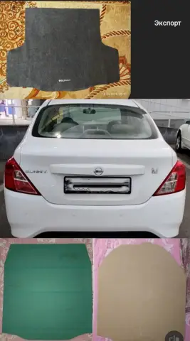 NISSAN SUNNY VERSA BAGAŹ KOWRIGI, FANER 8MM MDF.