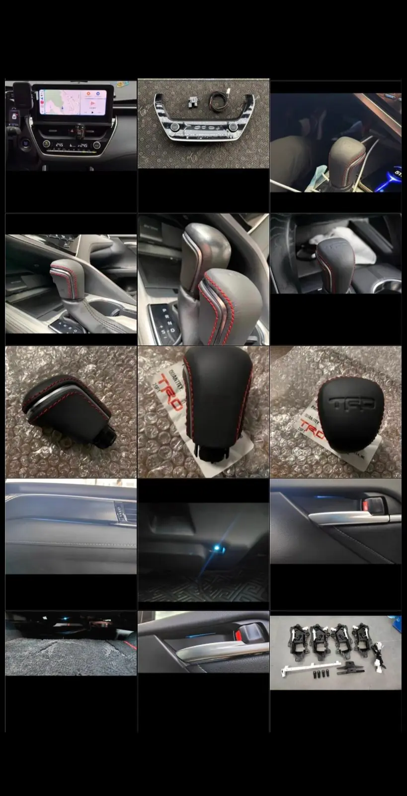 Аксессуары Toyota Camry 2019-2023 5
