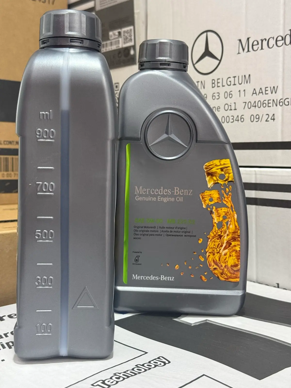 MERCEDES 5/30,5/40 (1L) Orginal yaglar 3