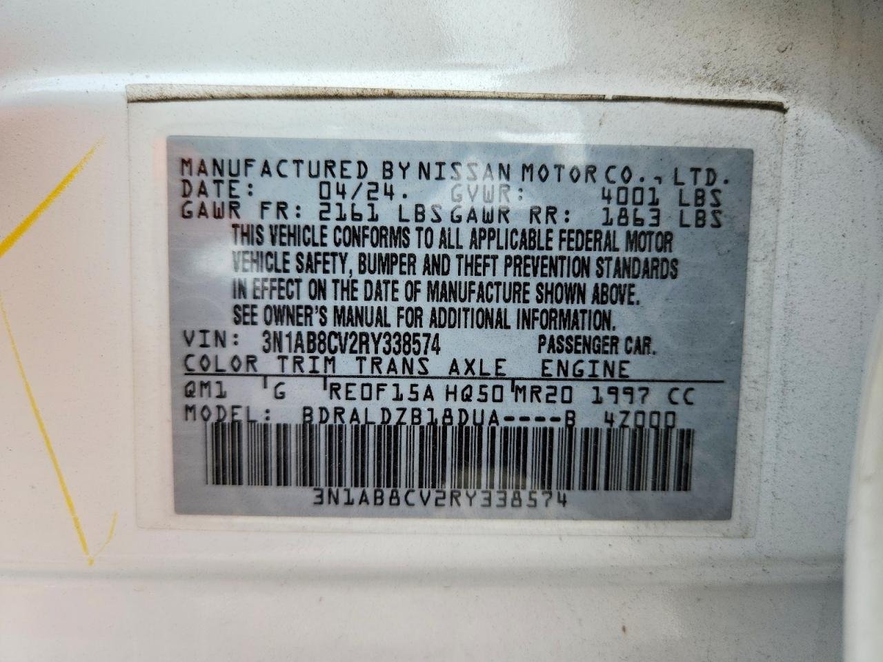 2024 Nissan Sentra Sv 12