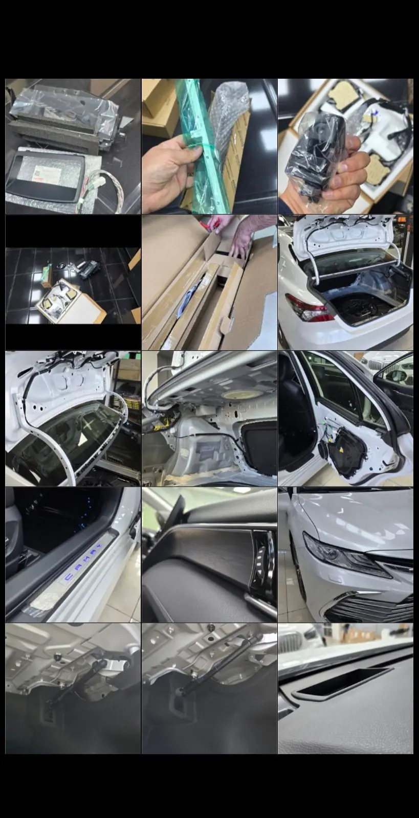 Аксессуары Toyota Camry 2019-2023 3