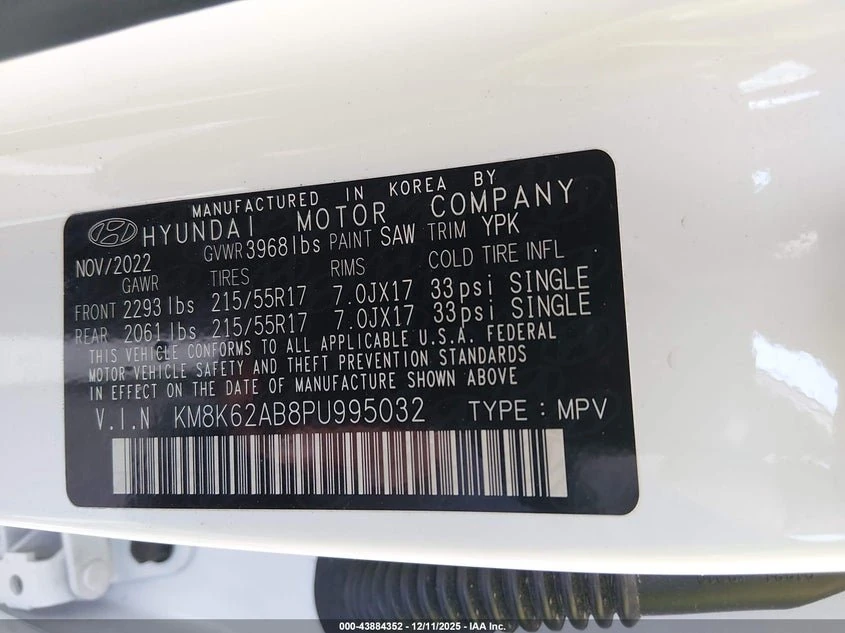 2023 Hyundai Kona Sel 15