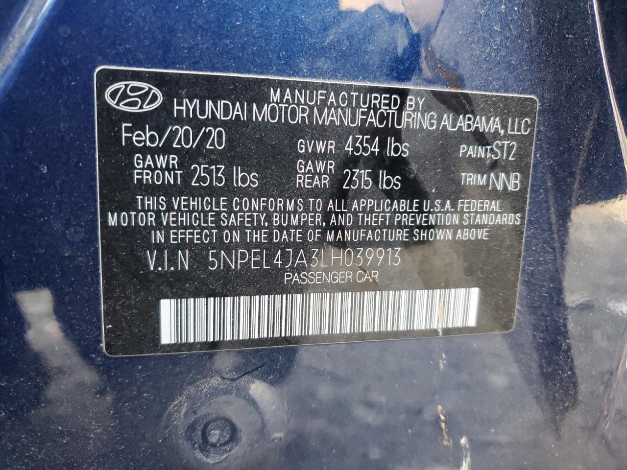 2020 Hyundai Sonata Sel 19