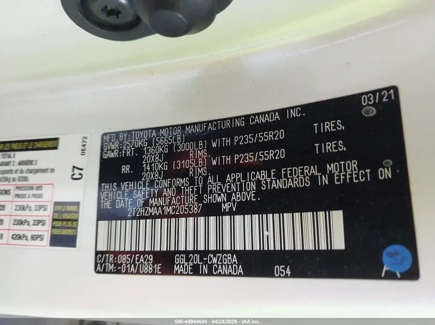 2021 Lexus Rx 350 9