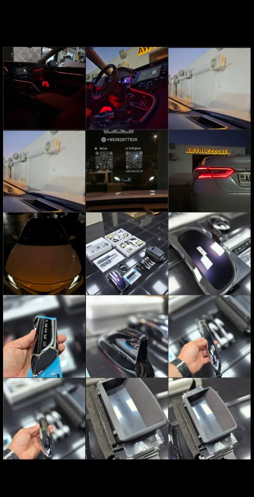 Аксессуары Toyota Camry 2019-2023 1
