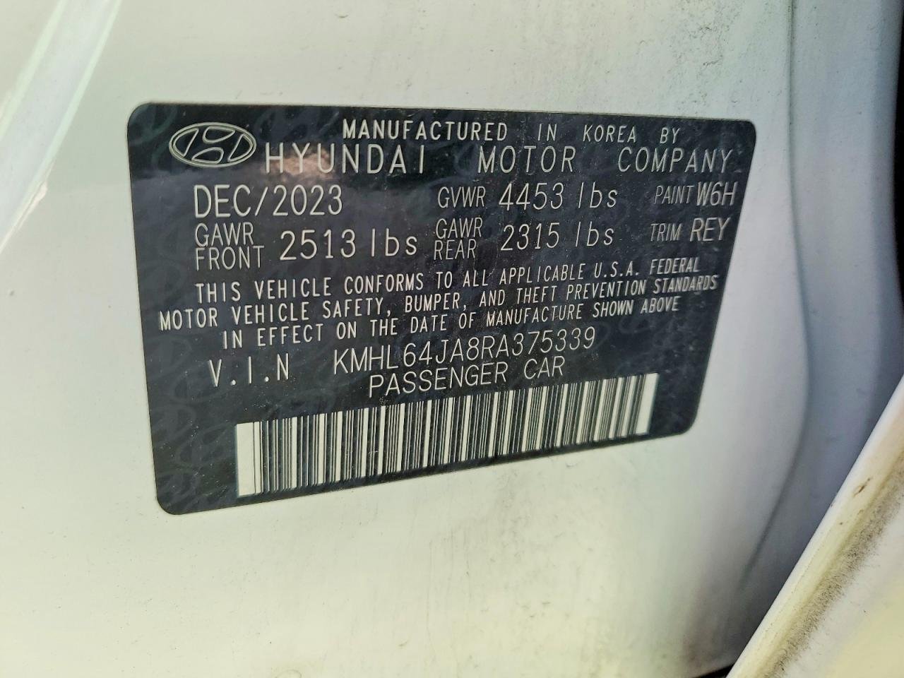 2024 Hyundai Sonata Sel 17