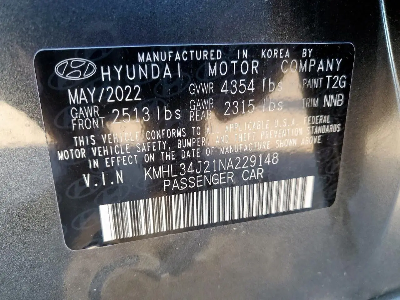 2022 Hyundai Sonata Limited 20