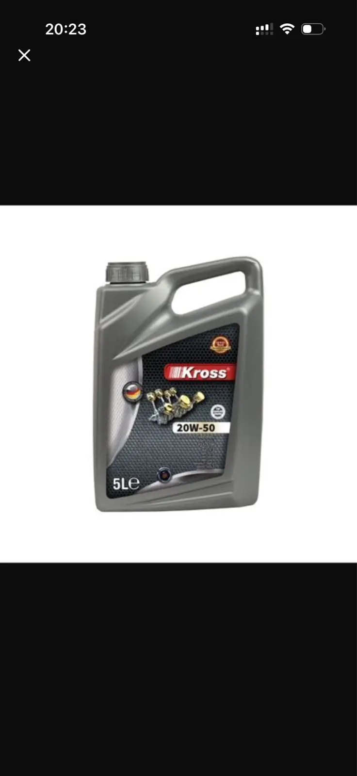 KROSS OIL 20W50 5L 1