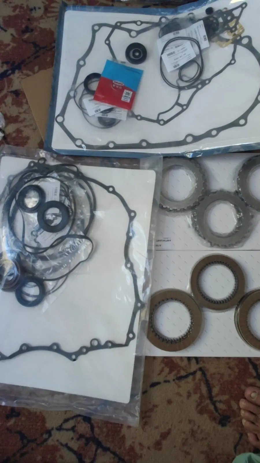 Honda karobka filtr remkomplekt 2