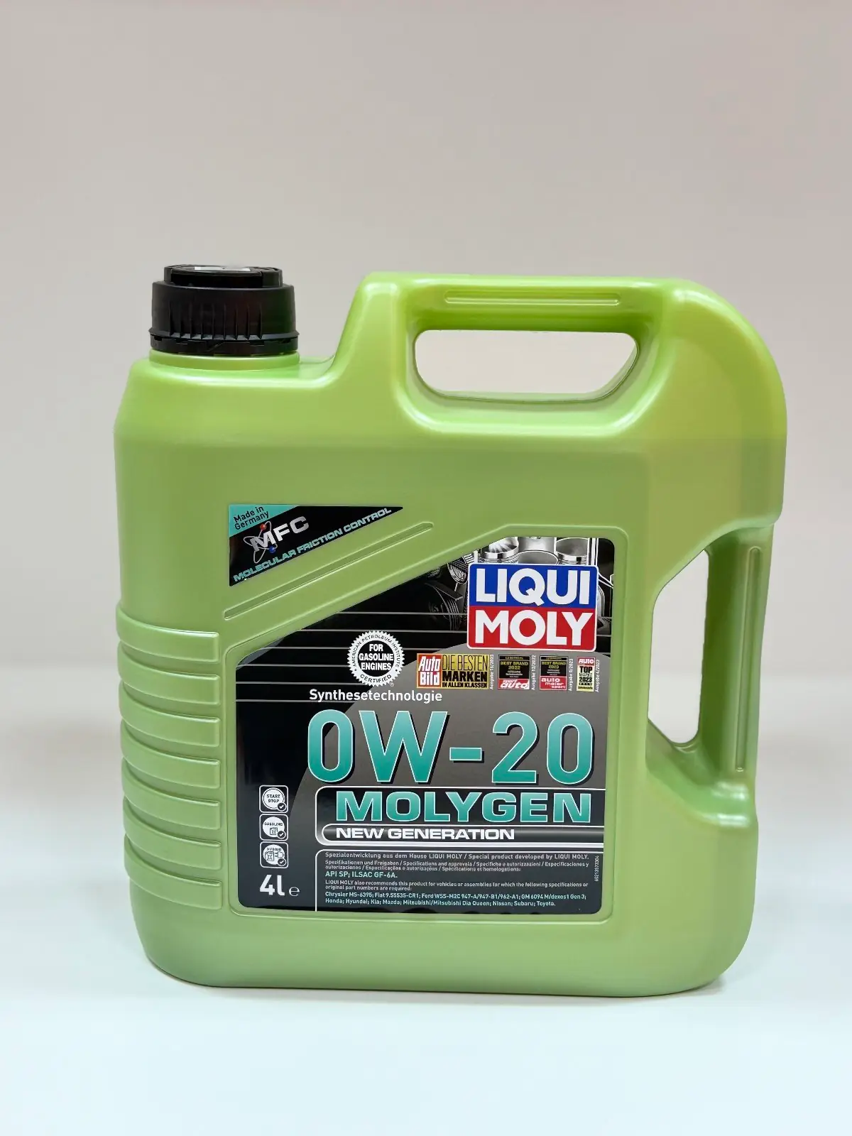 LIQUI MOLY MOLYGEN 0W20 4LT 1