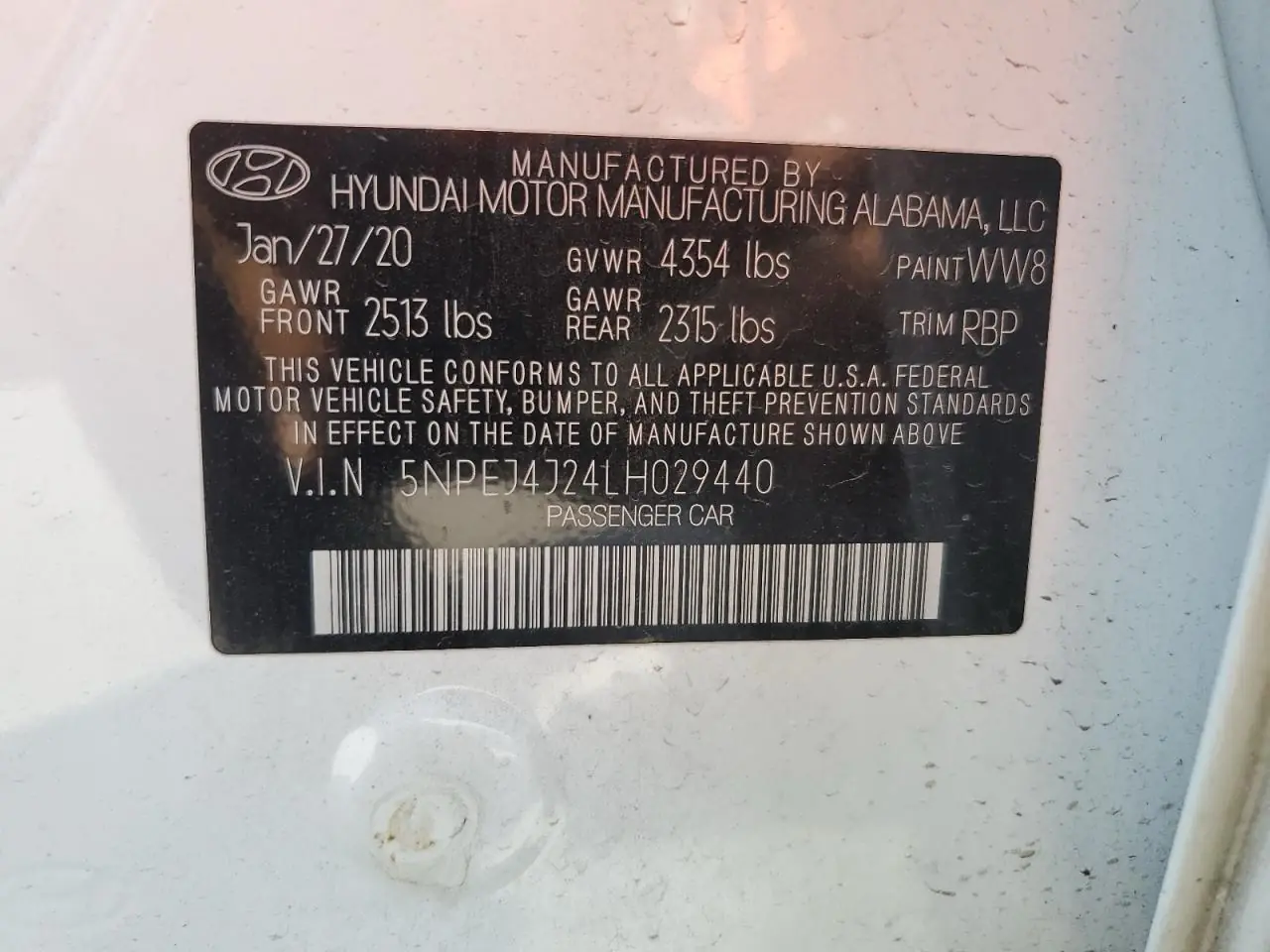 2020 Hyundai Sonata Sel Plus 18