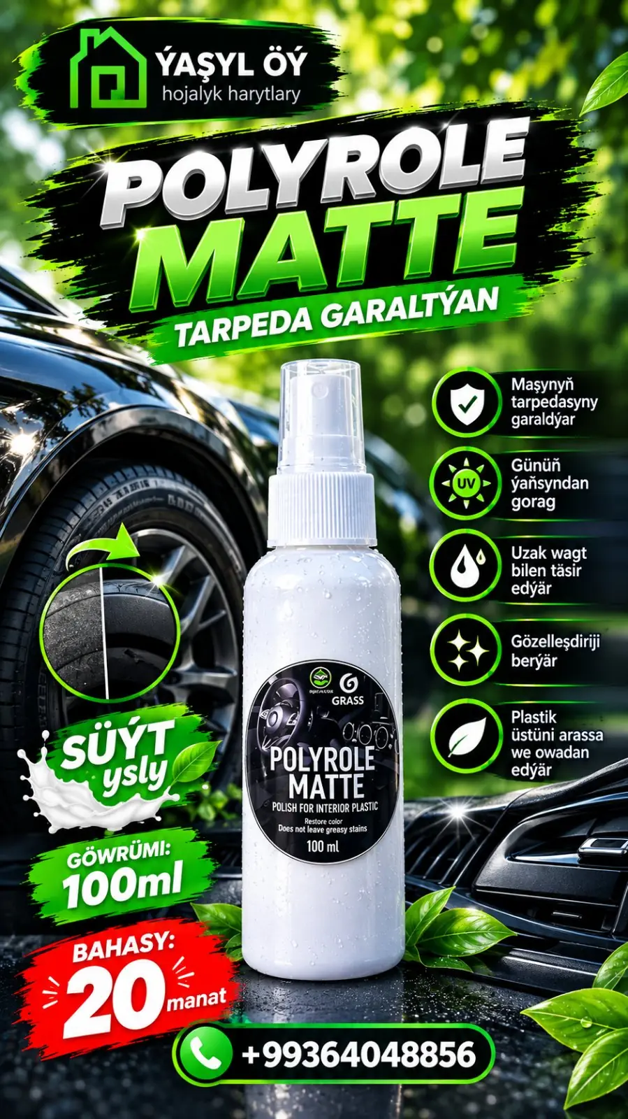 Tarpeda garaltyan Her durli Ysly 1