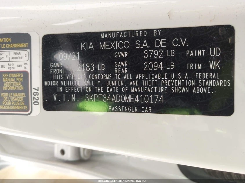 2021 Kia Forte Gt-Line 13