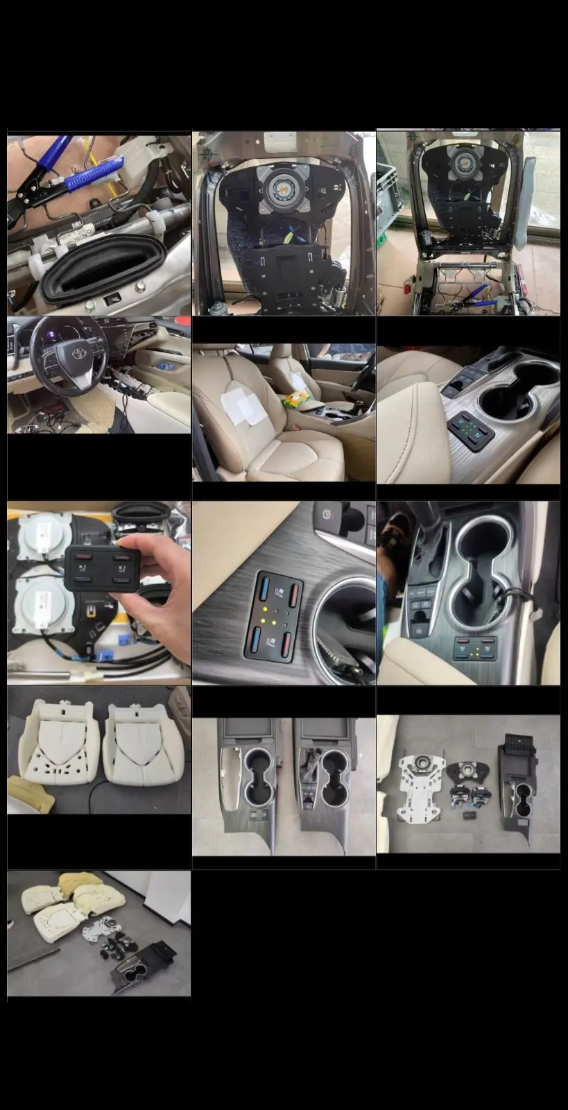 Аксессуары Toyota Camry 2019-2023 2