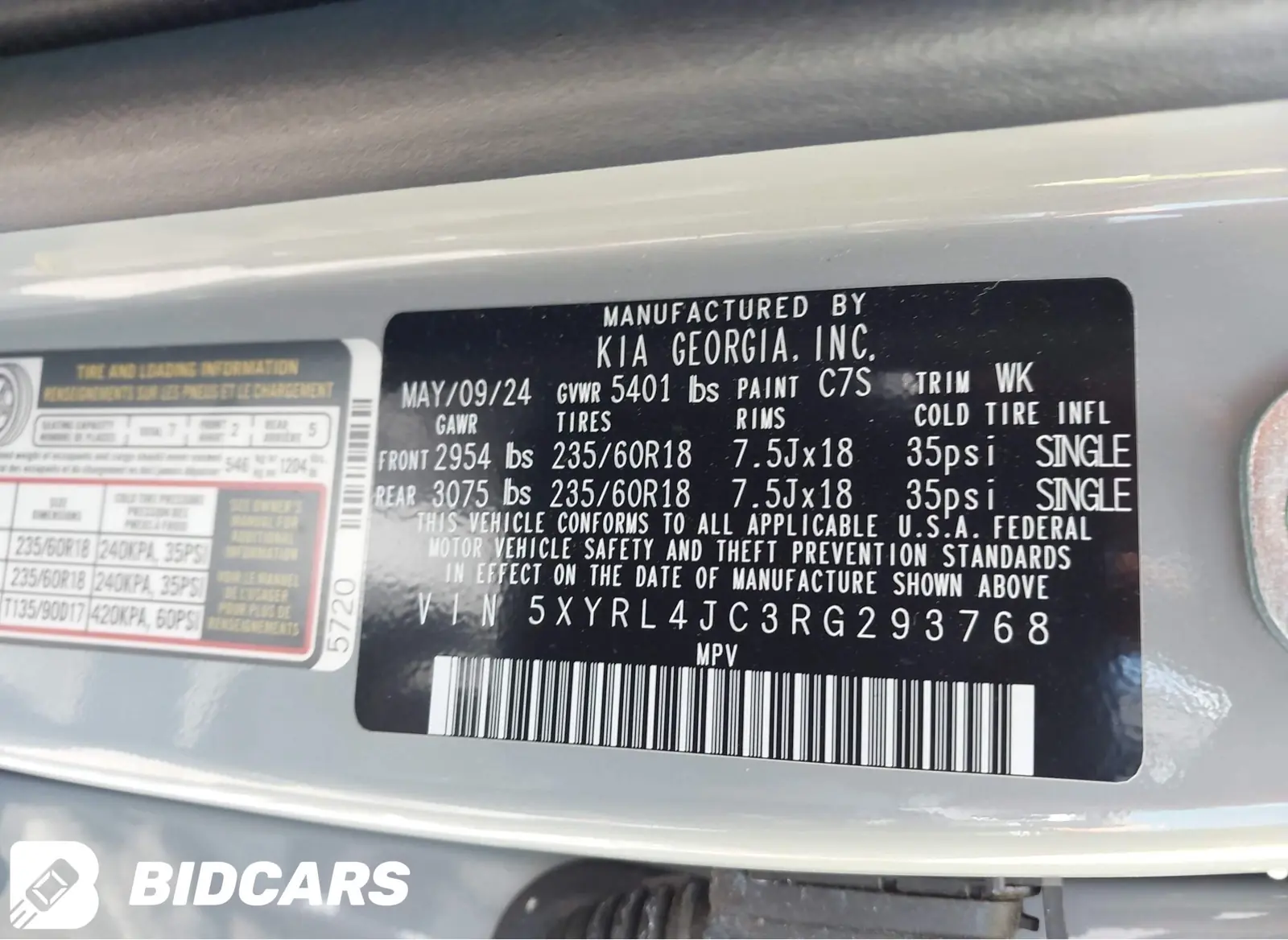 2024 Kia Sorento S 8