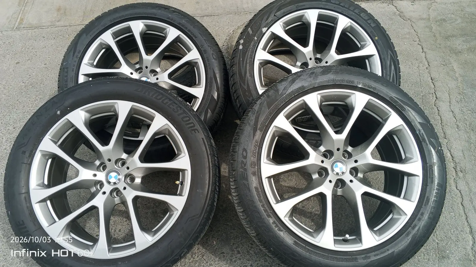 BMW  x5  275 45 20 1