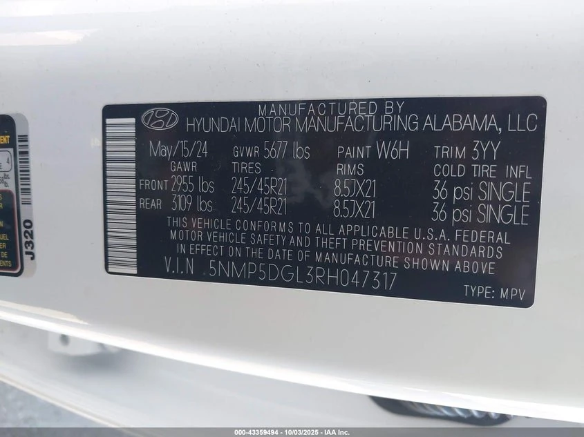 2024 Hyundai Santa Fe Calligraphy 9