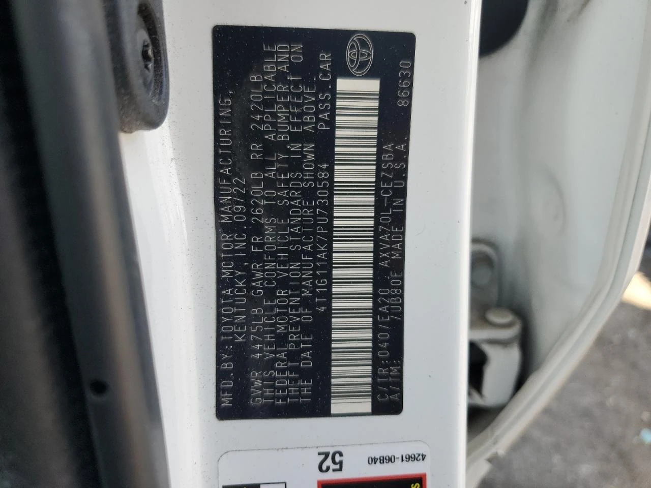 2023 Toyota Camry Se Night Shade 19