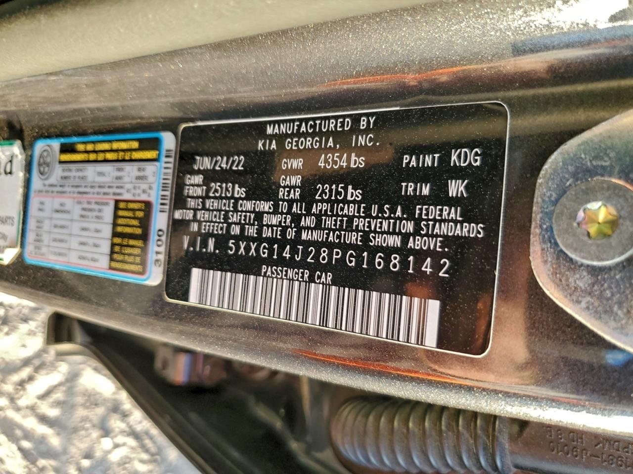 2023 Kia K5 Lxs 18