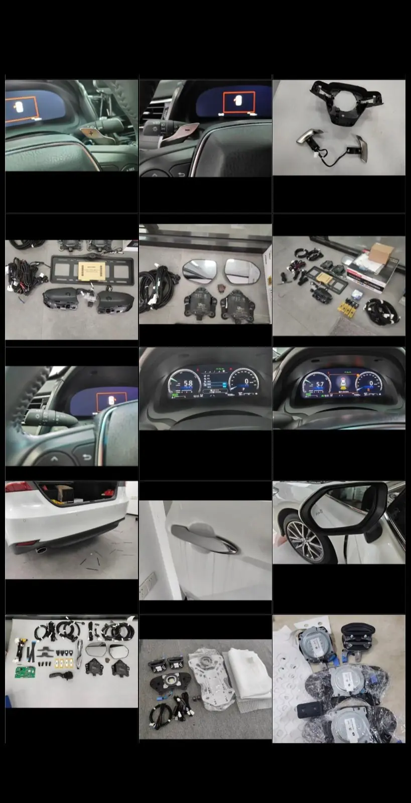 Аксессуары Toyota Camry 2019-2023 4