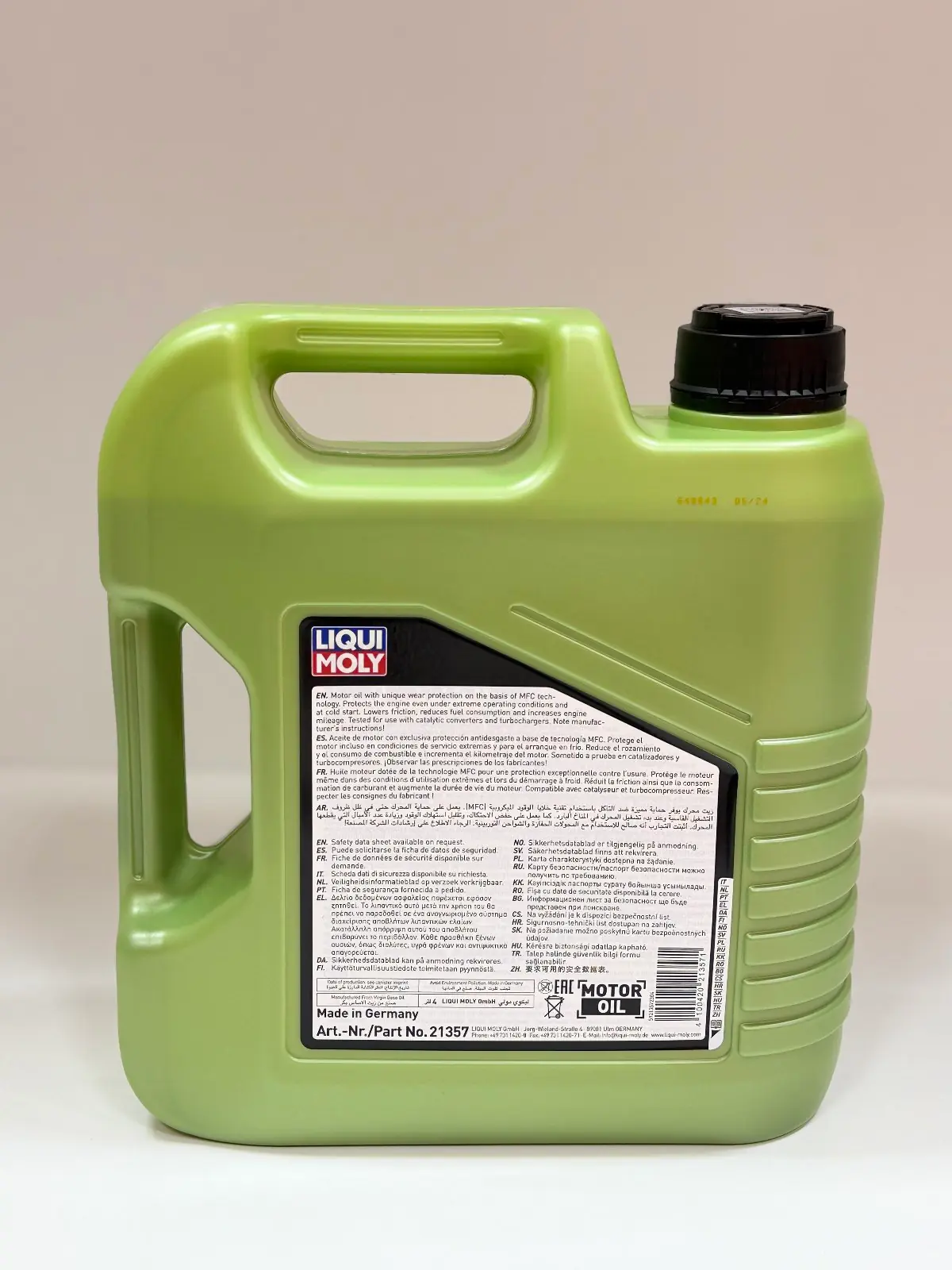 LIQUI MOLY MOLYGEN 0W20 4LT 2