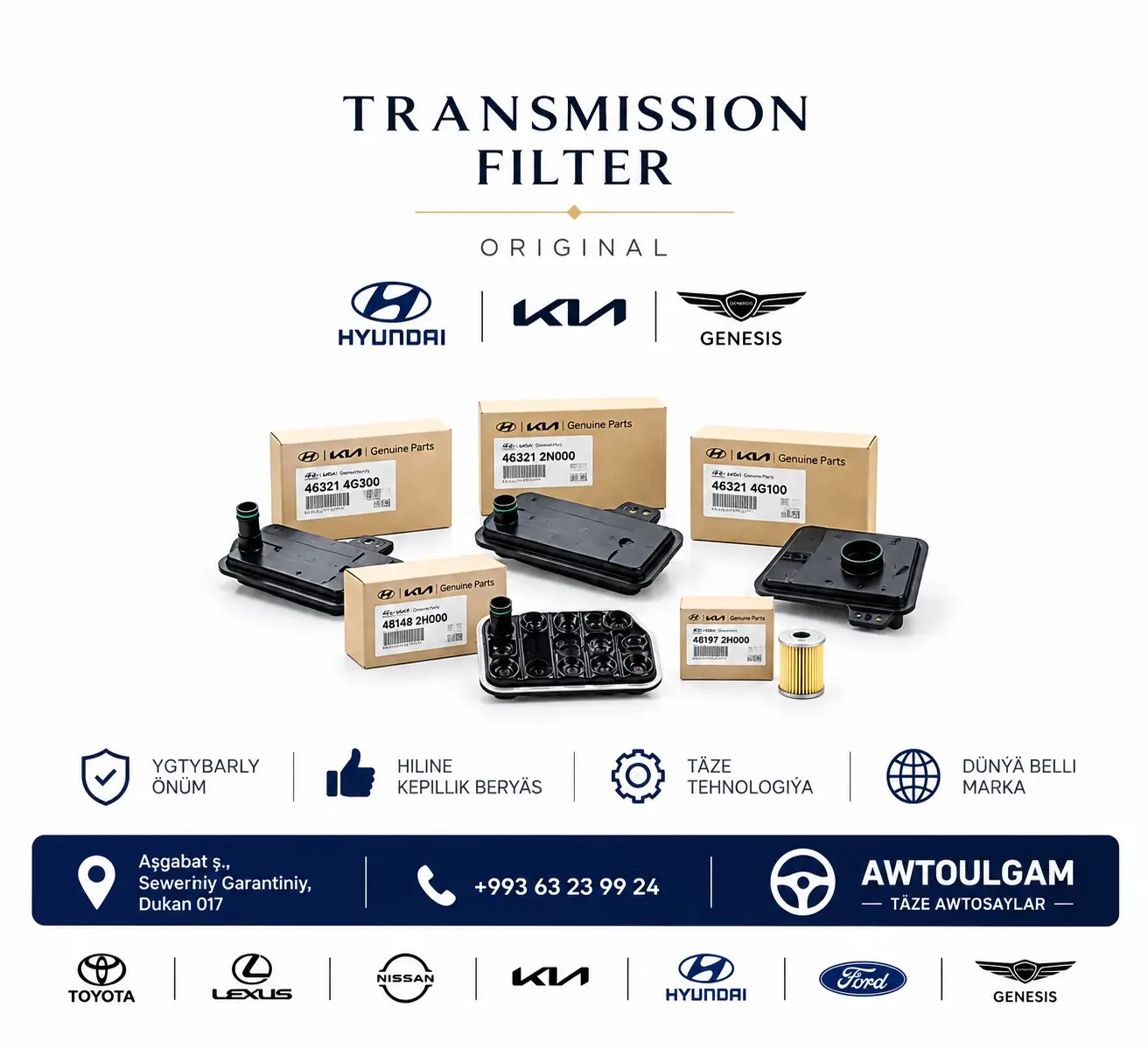 Filter koropka kia Hyundai Orginal 1