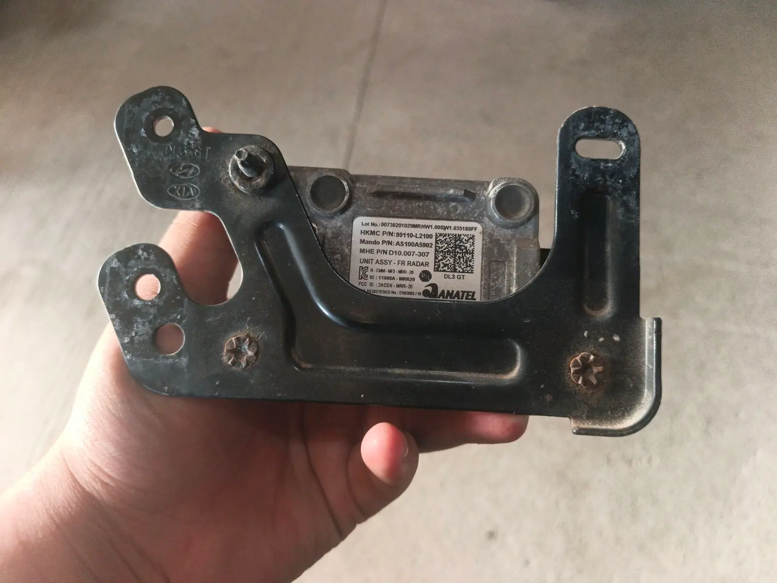 Kia k5 2021-2025 antiradar 1