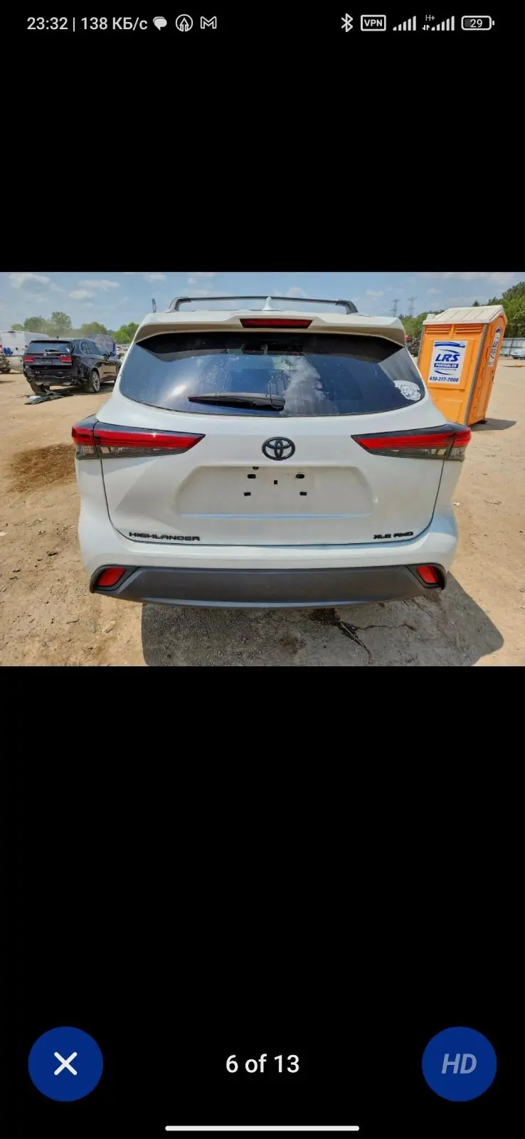 2022 Toyota Highlander Xle 2