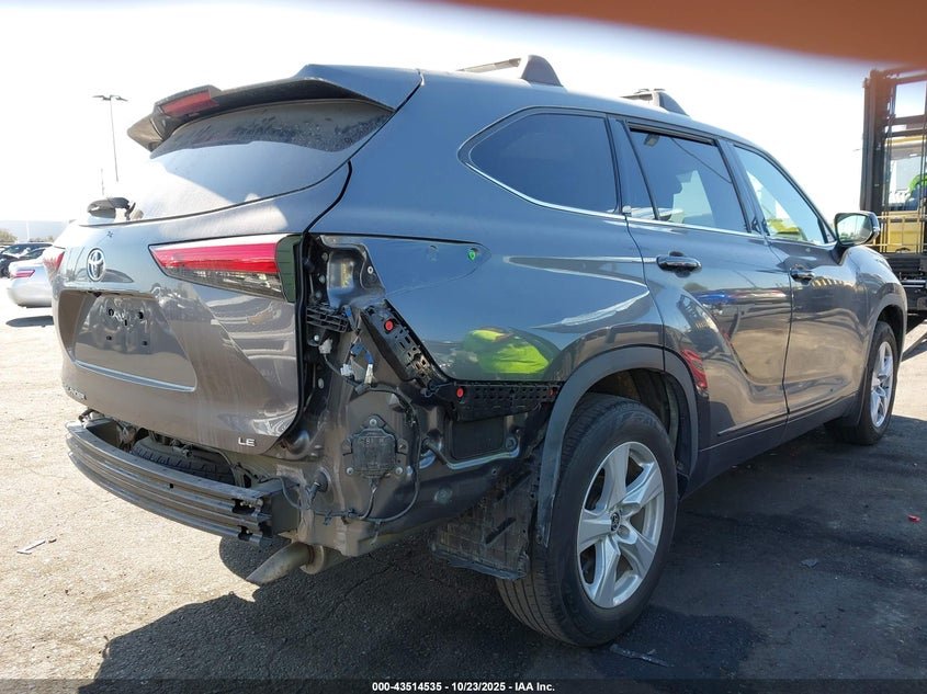 2021 Toyota Highlander Le 4