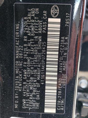 2023 Toyota Camry SE 20