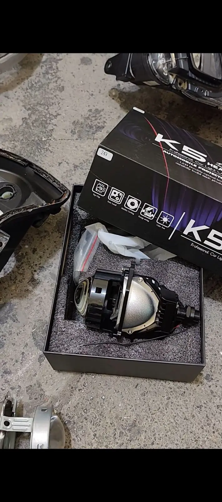 K5 pro 24 v Lupa 1