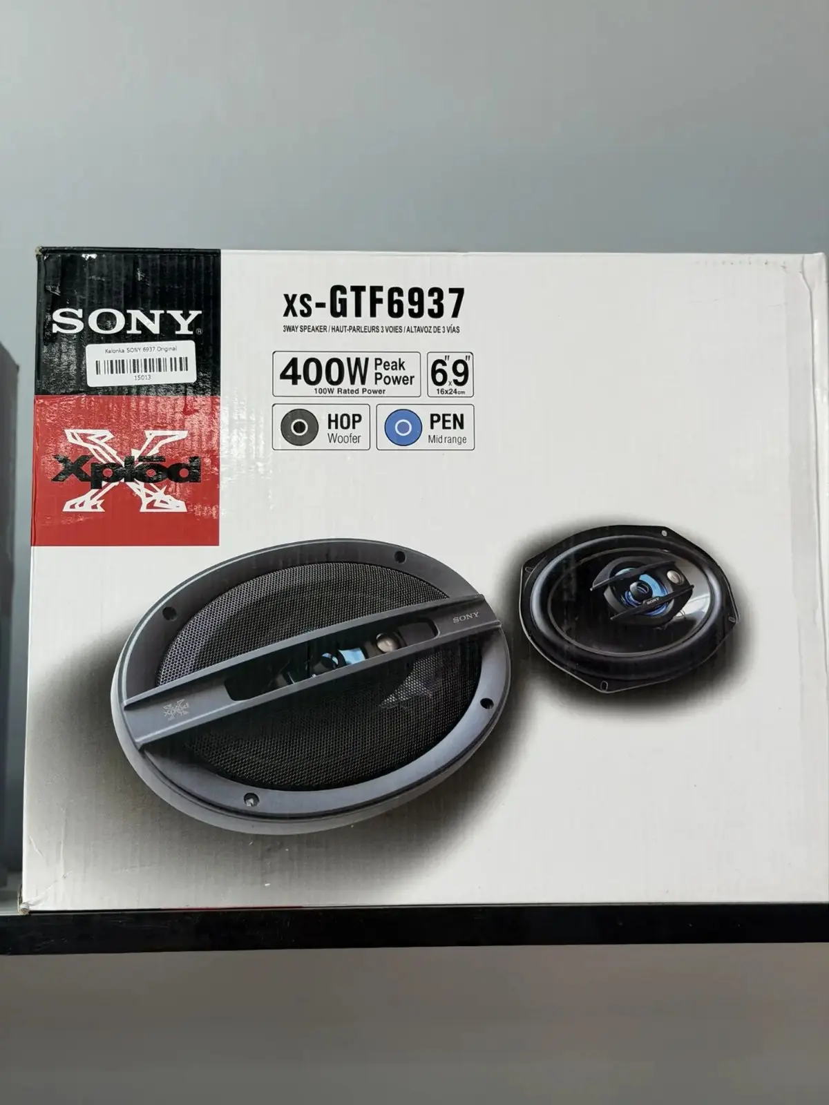 SONY Xplod KALONKA xs-GTF 9637 400W 1