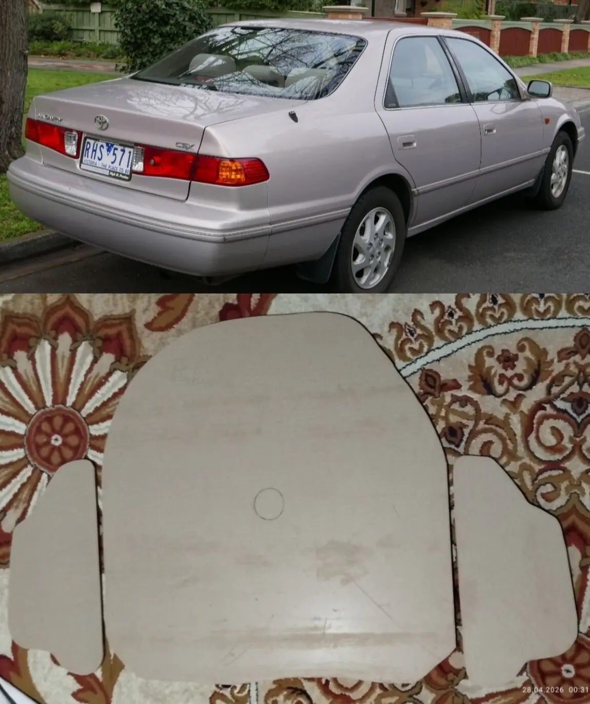 KAMRY 1997/2017 BAGAŹ FANER 4
