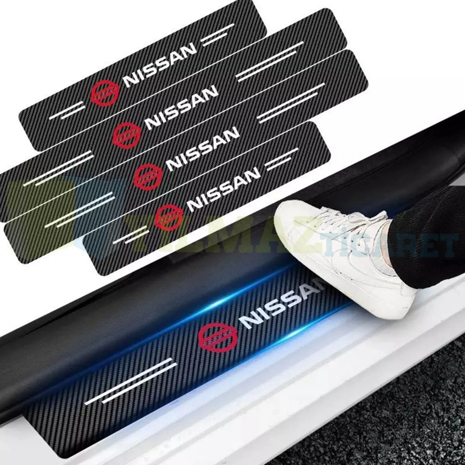 Nissan parok nakleyka carbon karbon 1