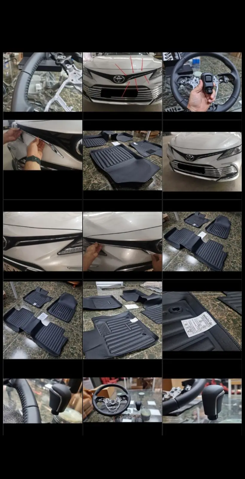 Аксессуары Toyota Camry 2019-2023 1