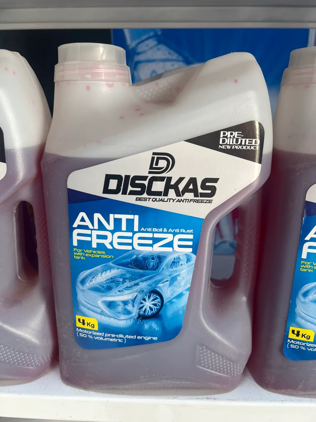 Disckas antifreeze 4kg gyzyl 1