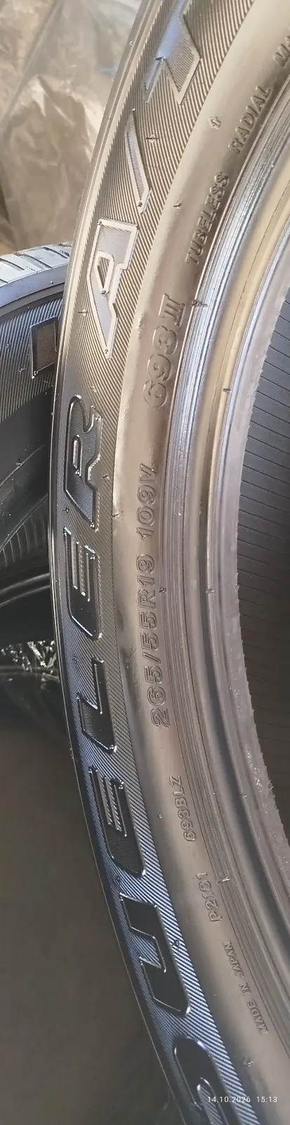 POKRYŞKA BRIDGESTONE 265/55/R19 PRATEKTRY GITMEDIK, ÝAGDAÝY GATY GOWY, OŇUŞYK  BAR. 4