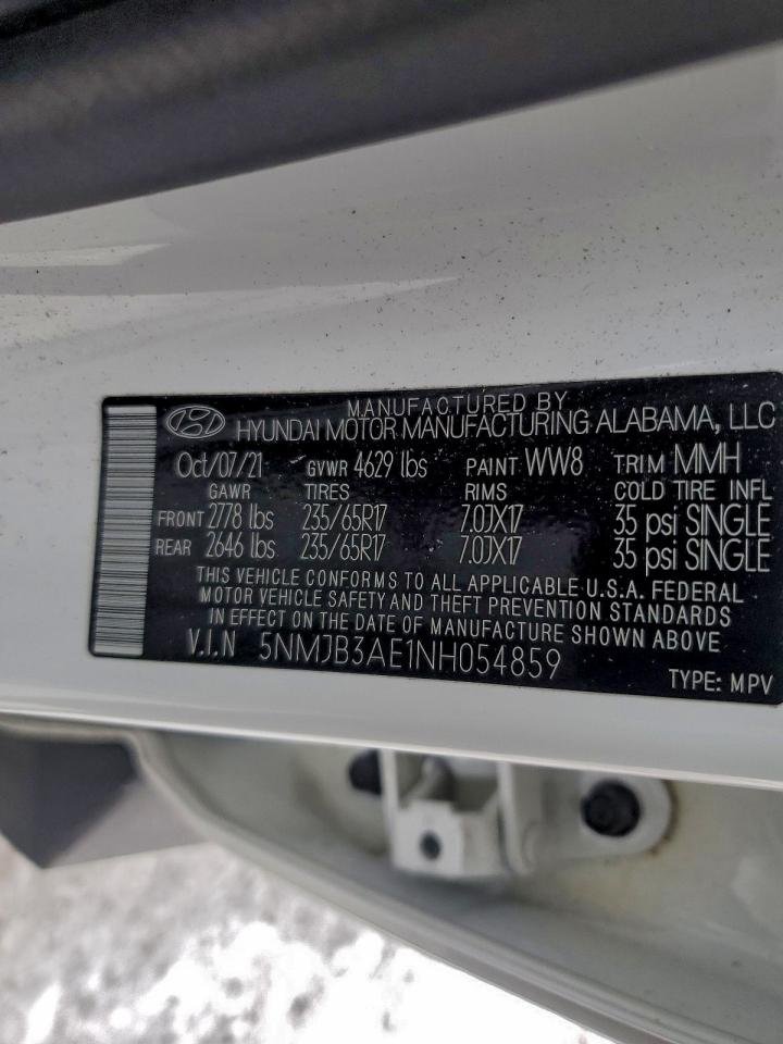 2022 Hyundai Tucson Sel 14