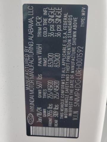 2024 Hyundai Santa Fe Limited 21