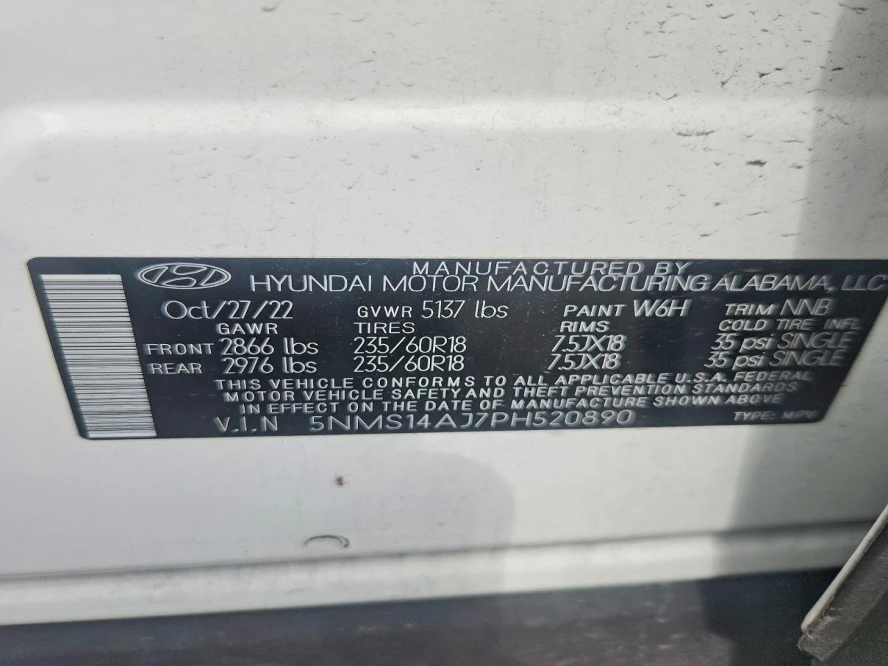 2023 Hyundai Santa Fe Se 20