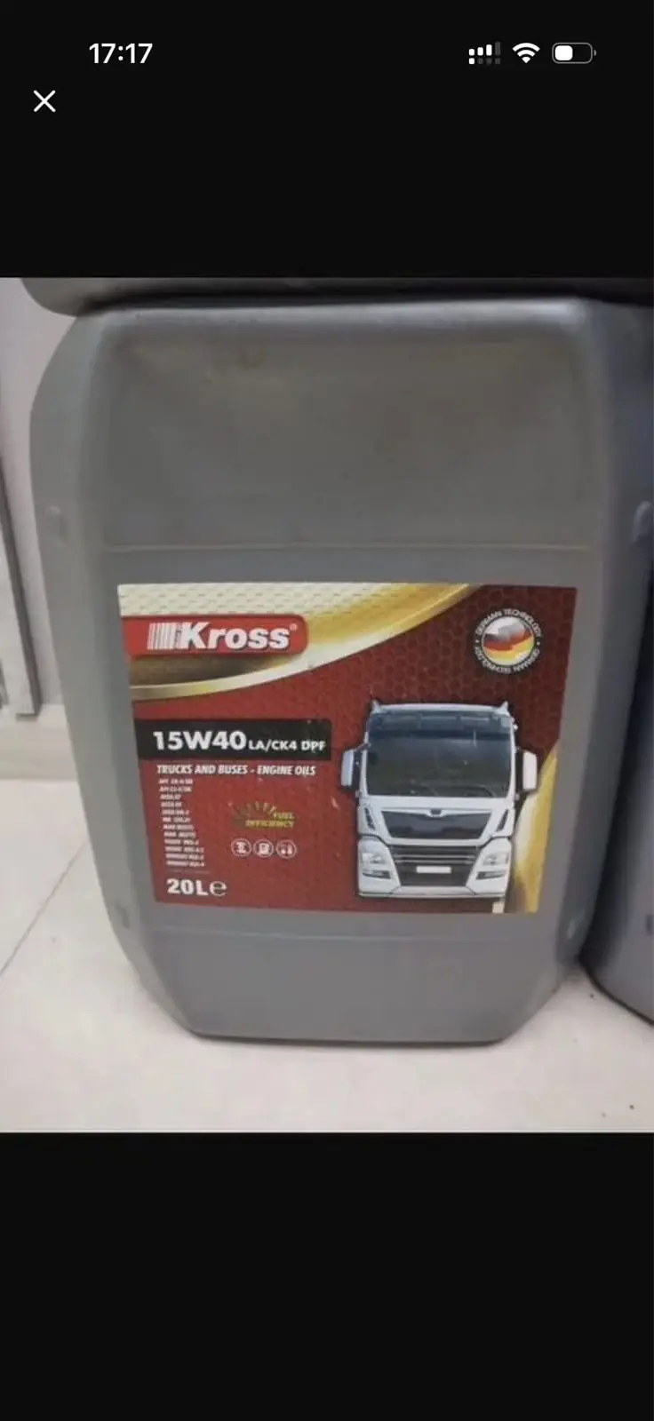 KROSS 15W40 20L 1