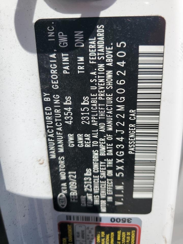 2021 Kia K5 Ex 12