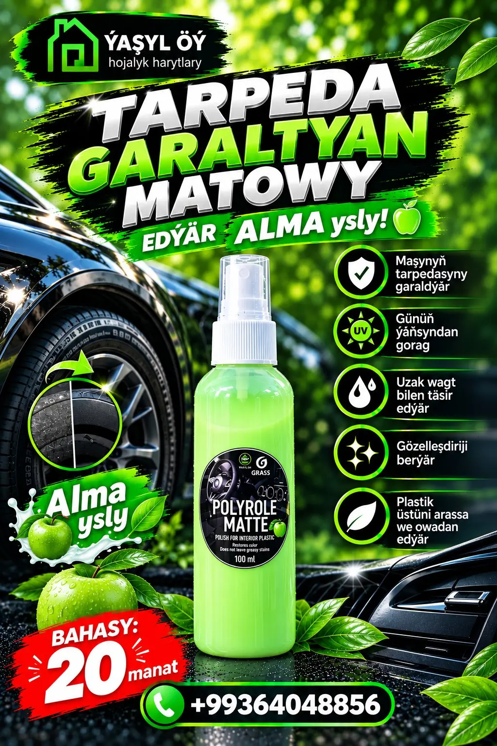 Tarpeda garaltyan Her durli Ysly 2