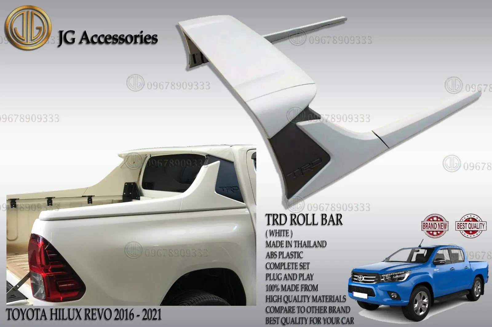 Hilux 2016-2022 yzky trd plasmas 3