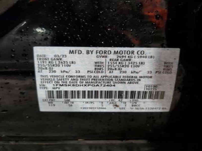 2023 FORD Explorer 13