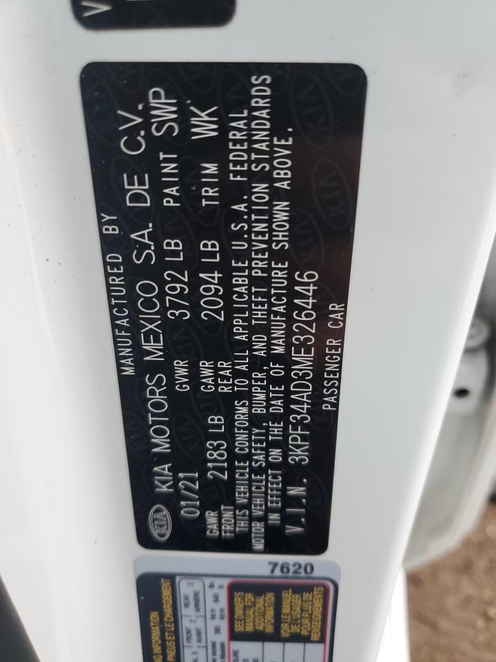2021 Kia Forte Gt Line 18