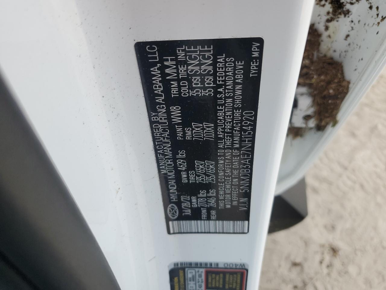 2022 Hyundai Tucson Sel 20