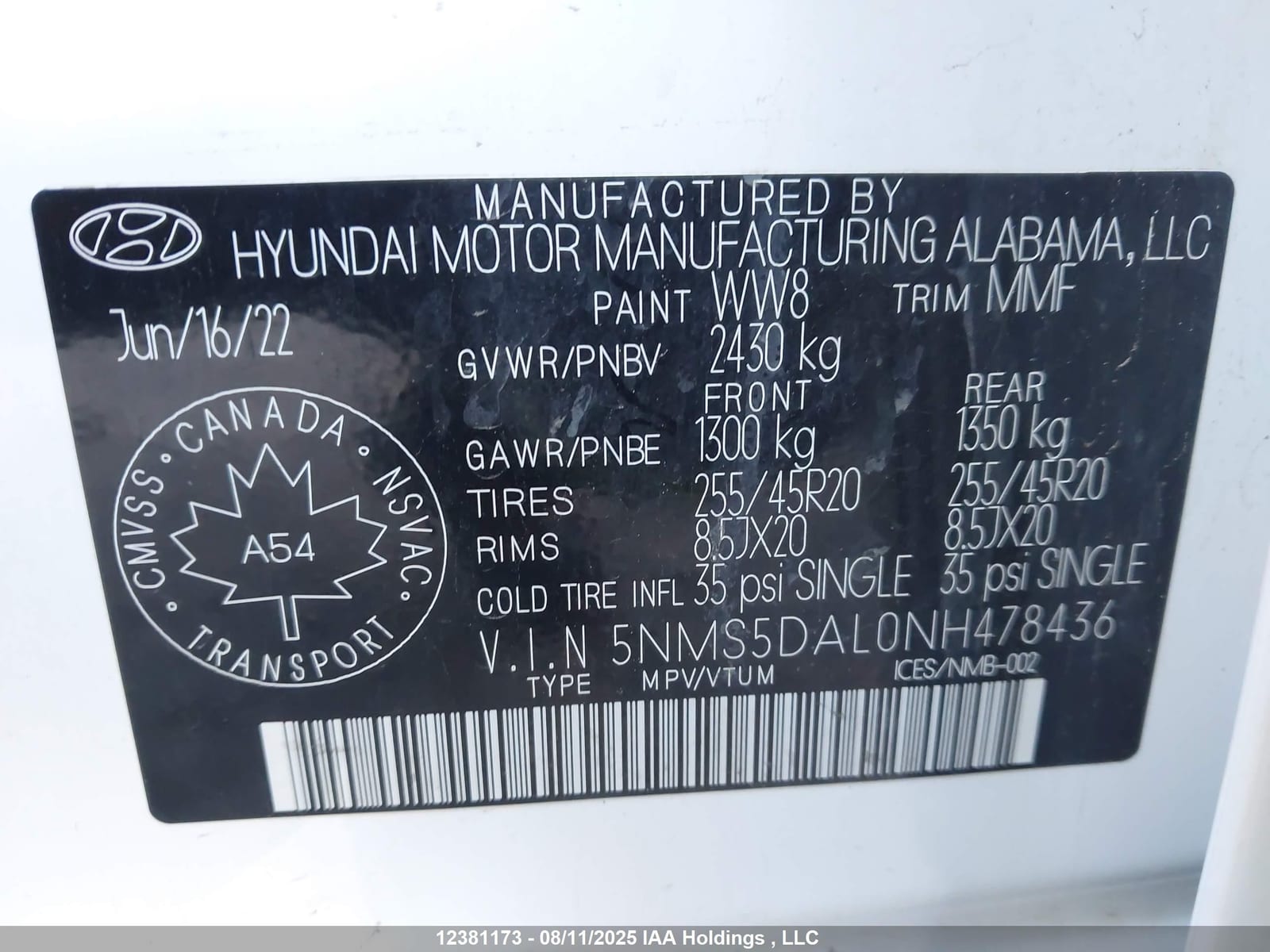 2022 Hyundai Santa Fe Calligraphy 13
